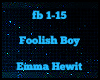:X: Foolish Boy